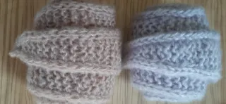 Bufanda tejida a mano Precio por unidad