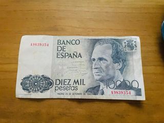 Billete 10.000 Pesetas - Banco de España