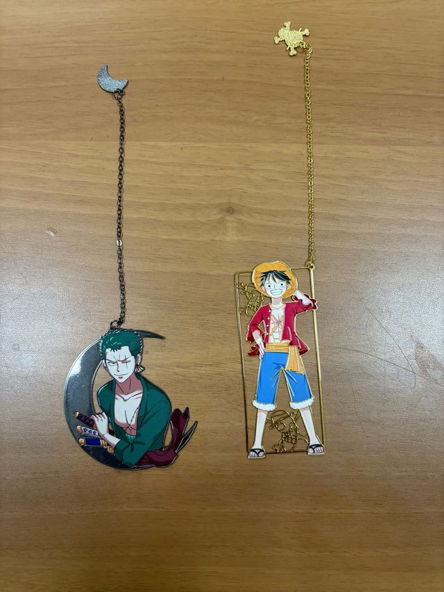 Segnalibri One Piece Luffy e Zoro