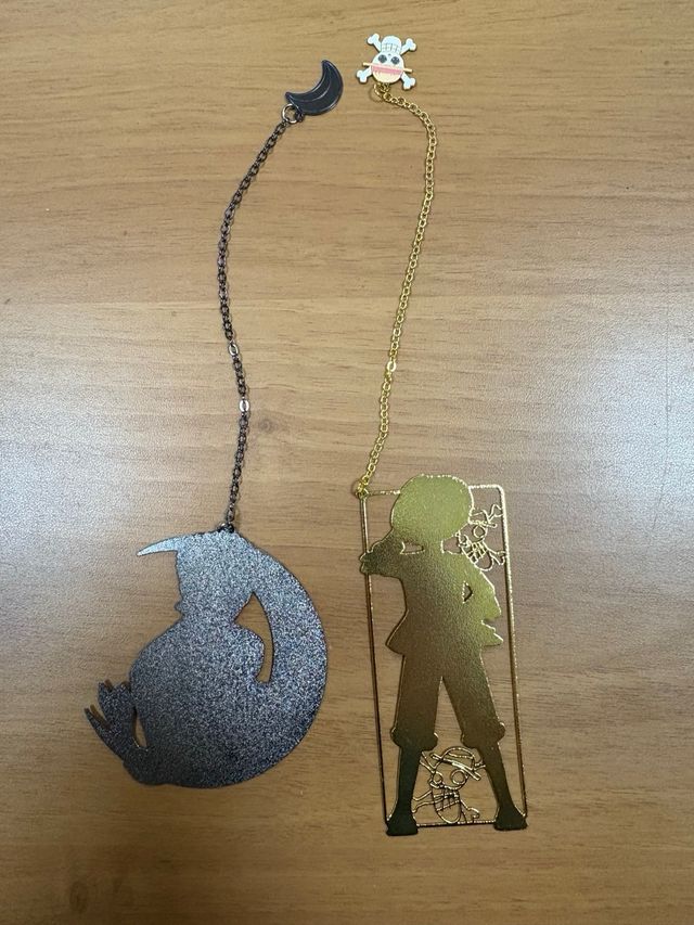 Segnalibri One Piece Luffy e Zoro