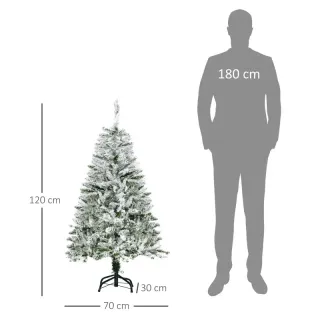 Árbol de Navidad Nevado