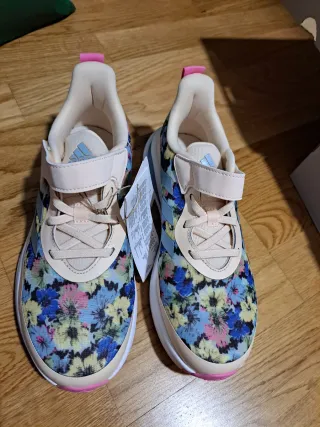 Zapatillas Adidas Mujer Flores Talla X