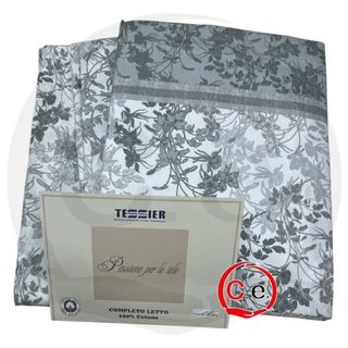 Set Lenzuola Puro Cotone Rosa e Bianco