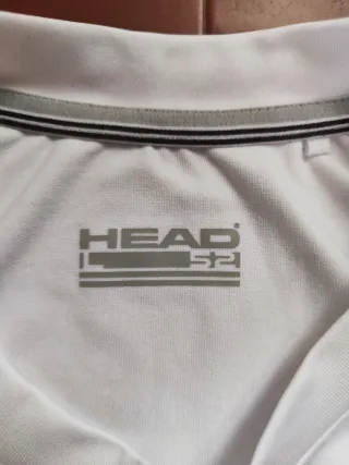 Head T-shirt tecnica tennis uomo taglia L bianco