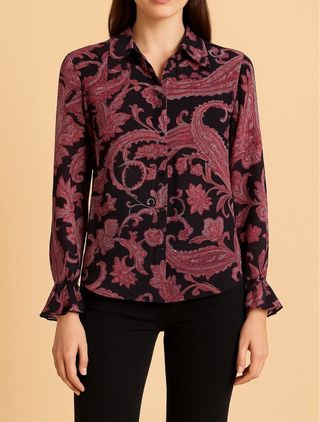Camicia fantasia paisley PDK tg. 42/44