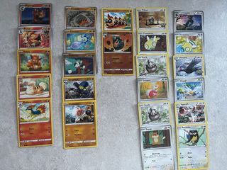Cartas Pokémon Varias (normales)