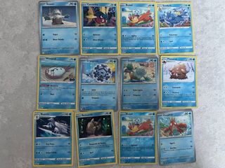 Cartas Pokémon Varias (normales)