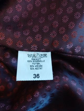 Giacca Moser panno vergine