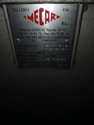 Depósito Gasoil 1000L