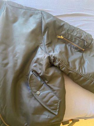 Chaqueta Bomber MA 1 azul Talla L