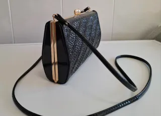 Borsa Vintage in  midollo intrecciato