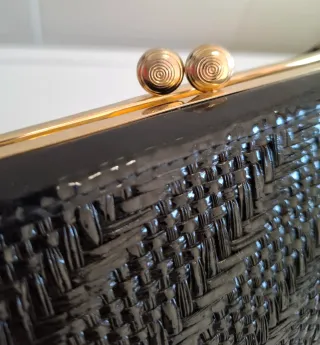 Borsa Vintage in  midollo intrecciato