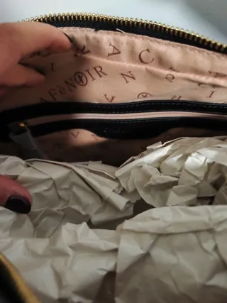 Borsa a spalla Cafènoir nera