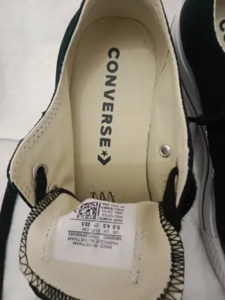 Converse Bambas Mujer Negras y Blancas