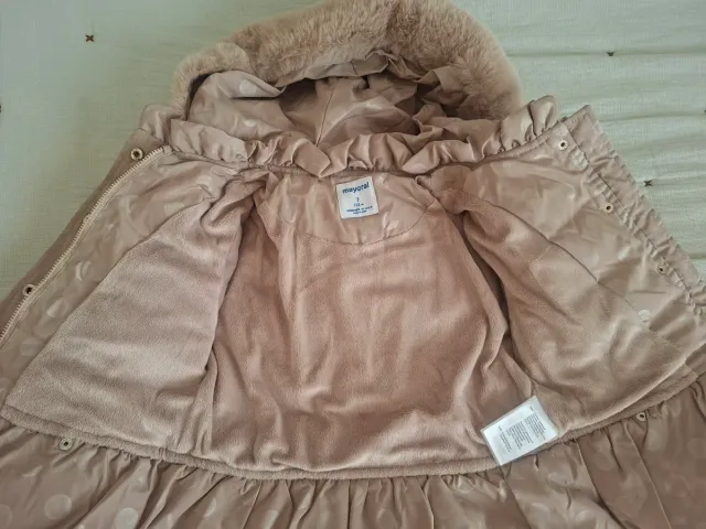 Abrigo Mayoral niña