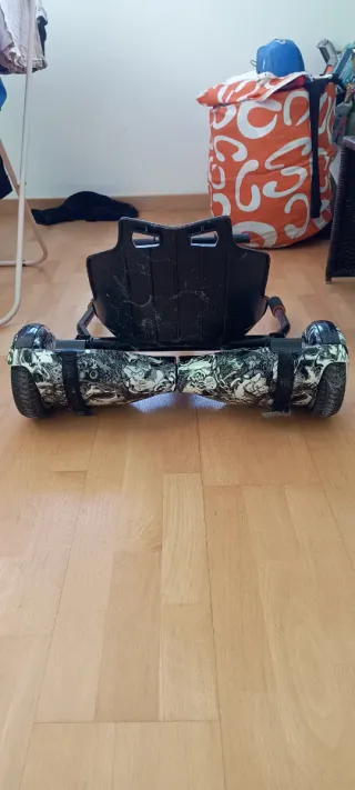 Hoverboard Kart Negro