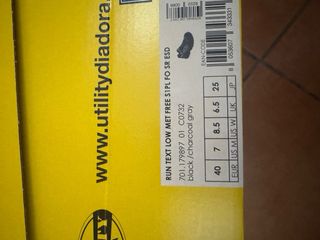 Zapatos de seguridad Diadora Talla 40