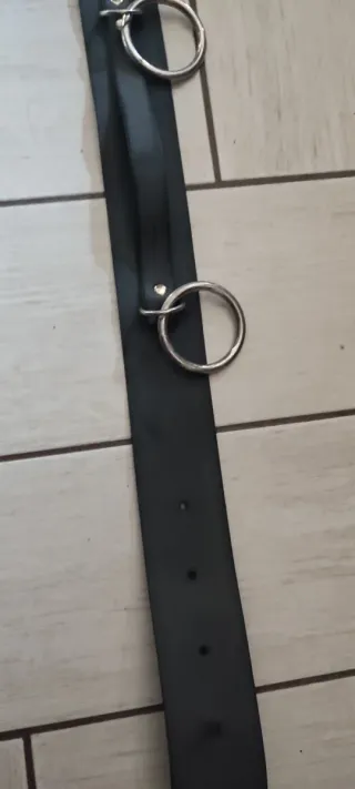 Cintura con anelli
