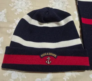 Gorro y Bufanda Paul & Shark Bretagne Azul