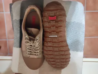 Zapatos Camper Mujer Michelin Beige/Marrón