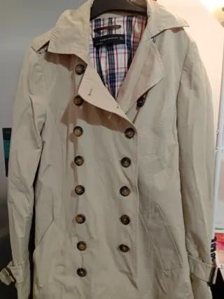 Gabardina Zara Beige