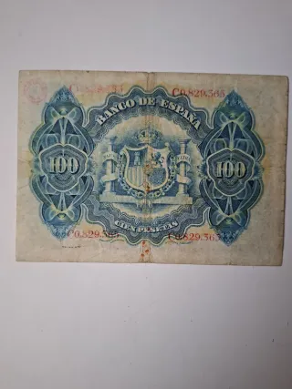 ALEGORIAS 100 PESETAS.