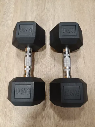 Mancuernas 12.5KG CrossFit (Par)