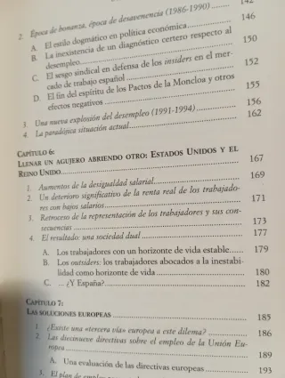 M. Escudero, Pleno empleo