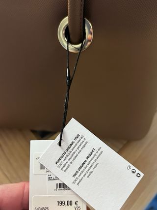 Bolso Tous mano u hombro color topo a estrenar