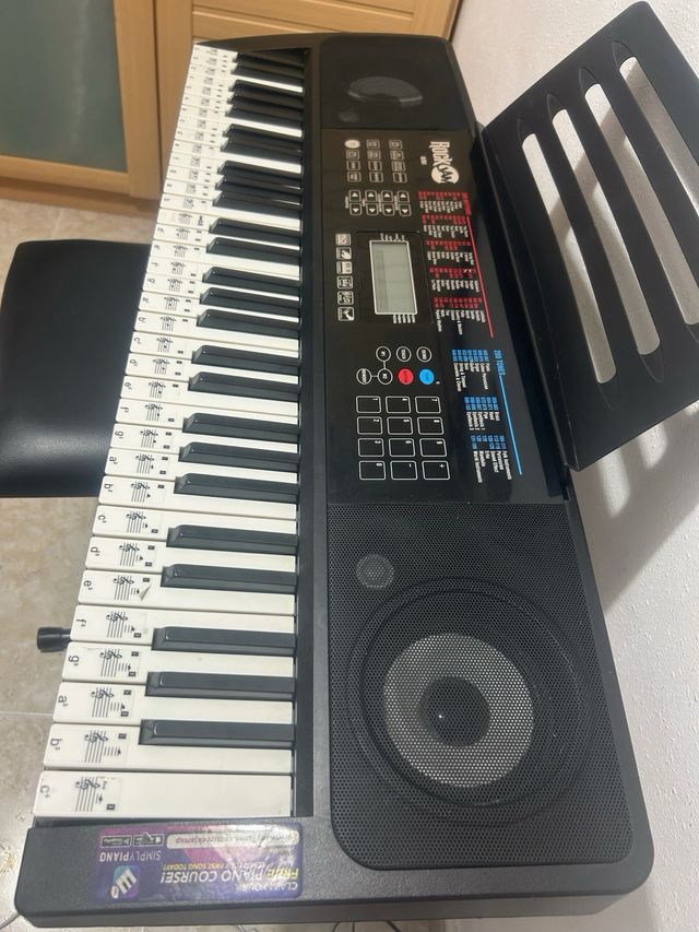Teclado piano RockJam RJ761 Multifunción