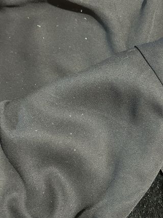 Top Lencero Seda Lentejuelas Negras Talla 40