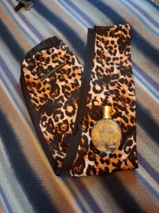 Pantaloni fantasia leopardata