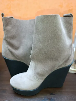 Scarponcini Carla G.in Camoscio Nuovi Top Quality