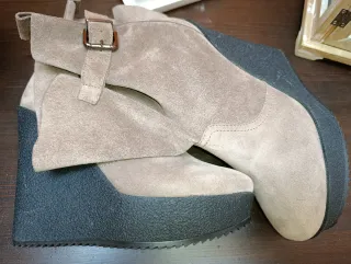 Scarponcini Carla G.in Camoscio Nuovi Top Quality