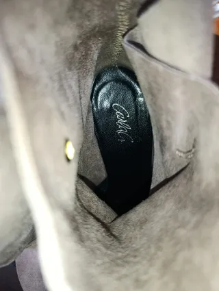 Scarponcini Carla G.in Camoscio Nuovi Top Quality