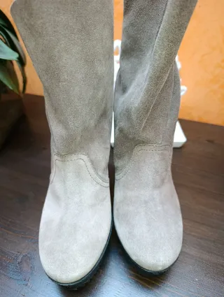 Scarponcini Carla G.in Camoscio Nuovi Top Quality