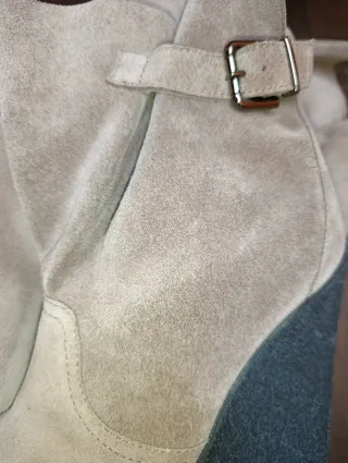 Scarponcini Carla G.in Camoscio Nuovi Top Quality