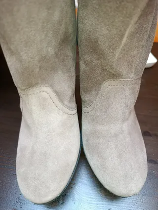 Scarponcini Carla G.in Camoscio Nuovi Top Quality