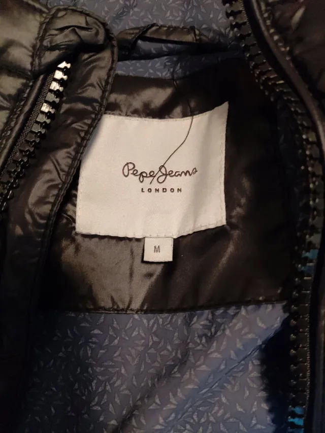 Cazadora Pepe Jeans Negra Talla M