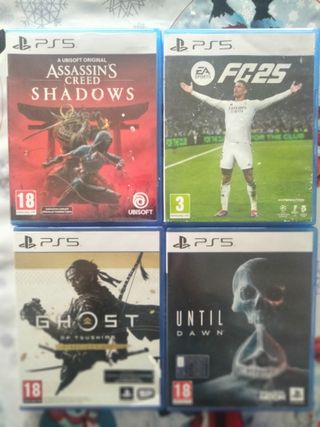 PS5 Slim Blu-ray + 4 giochi