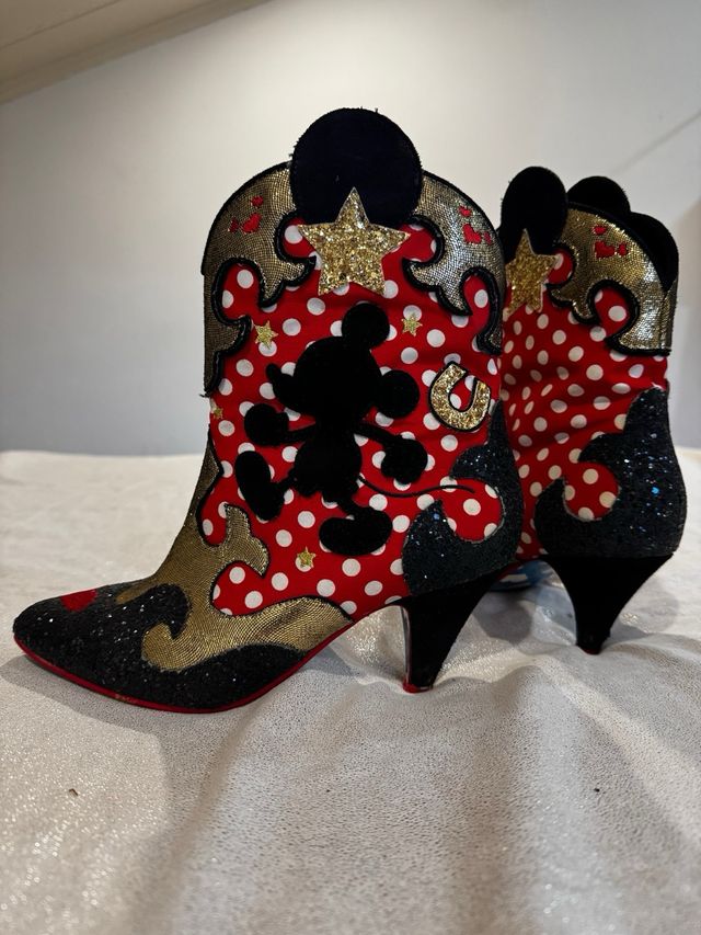 Botas Irregular Choice Mickey Mouse Edición Limita