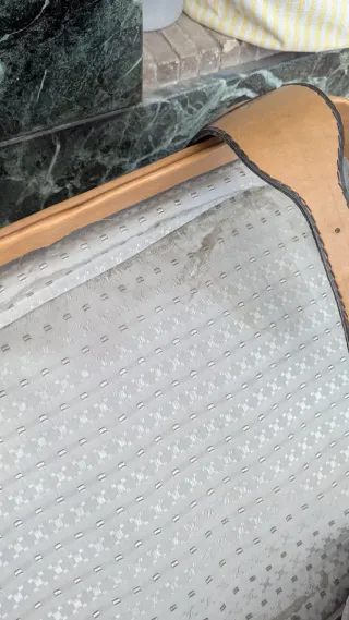 Maleta vintage grande piel