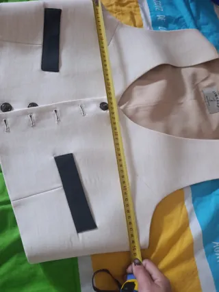 Traje campero hombre crudo y marrón