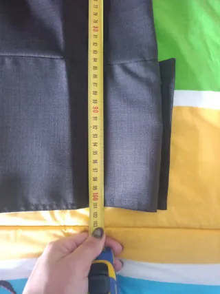 Traje campero hombre crudo y marrón