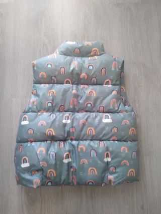 Chaleco niña arcoíris 9-10 años