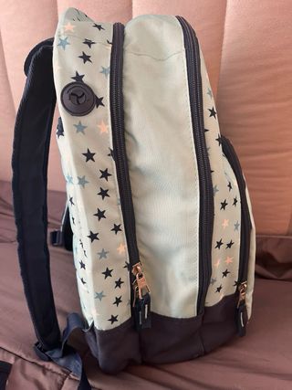 Mochila Pepe Jeans estrellas y bandera lentejuelas