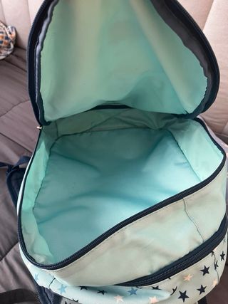 Mochila Pepe Jeans estrellas y bandera lentejuelas