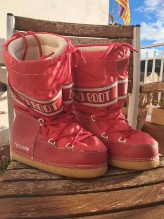 Botas de nieve rojas Moon Boot 35/37