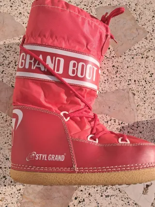 Botas de nieve rojas Moon Boot 35/37