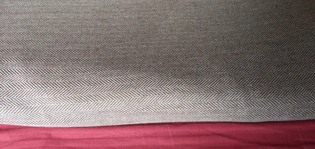 Tela de espiga para confeccion con toques de color